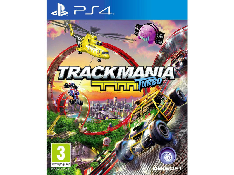 Trackmania Turbo - Sony PlayStation 4 - Rennspiel - PEGI 3