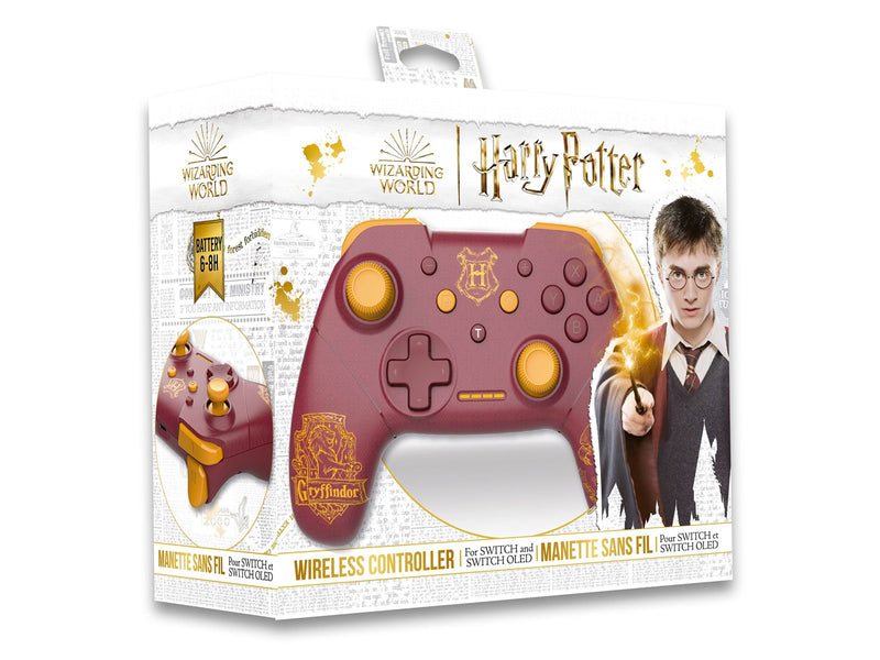 Trade Invaders Harry Potter - Wireless controller - Gryffindor - Red - Wireless Controller - Nintendo Switch
