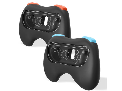 Trade Invaders Pair of Controller Grips - Black - Nintendo Switch 2