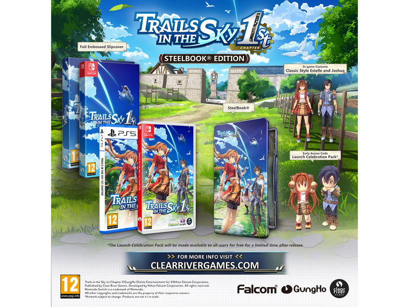 Trails in the Sky 1st Chapter (Steelbook Edition) - Nintendo Switch - RPG - PEGI 12