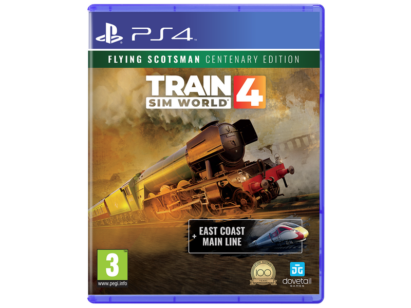 Train Sim World 4 Centenary Edition - Flying Scotsman - Sony PlayStation 4 - Simulation - PEGI 3