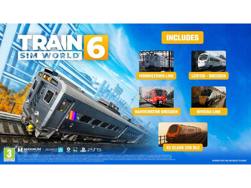 Train Sim World 6 - Sony PlayStation 5 - Simulator - PEGI 3