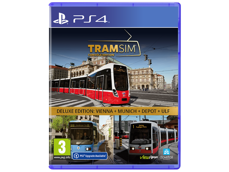 Tram Sim - Console Edition (Deluxe Edition) - Sony PlayStation 4 - Simulator - PEGI 3