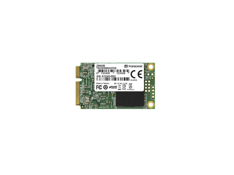 Transcend 230S SSD - 256GB - SATA-600 - mSATA