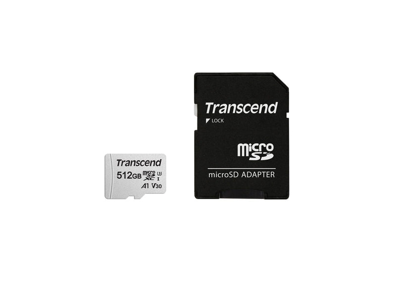 Transcend 300S microSD/SD - 100MB/s - 512GB