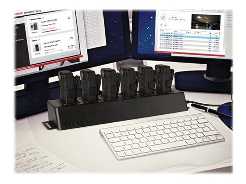Transcend Body Camera Accessory - Network Docking Station for DrivePro Body 30/60/70