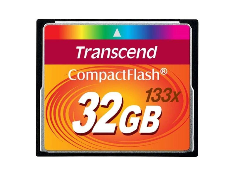 Transcend Compact Flash 133x - 50MB/s - 32GB