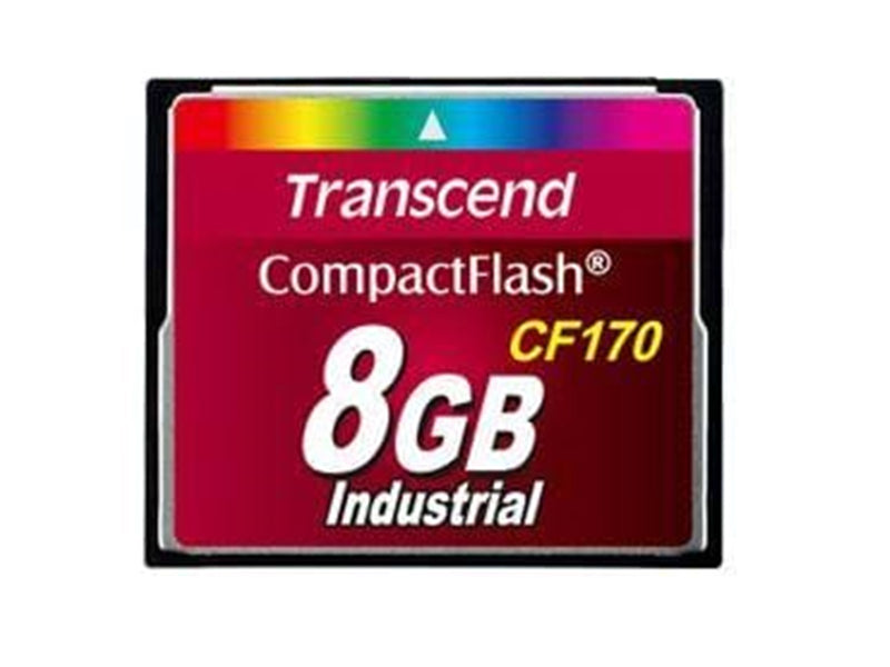 Transcend CompactFlash 170x Industrial - 86MB/s - 8GB