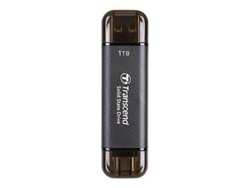 Transcend ESD310 SSD - 512GB - Schwarz - Extern SSD - USB 3.2 Gen 2x1
