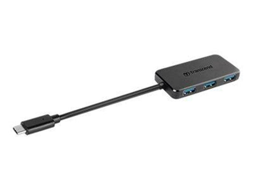 Transcend HUB2C USB-Hubs - 4 - Schwarz