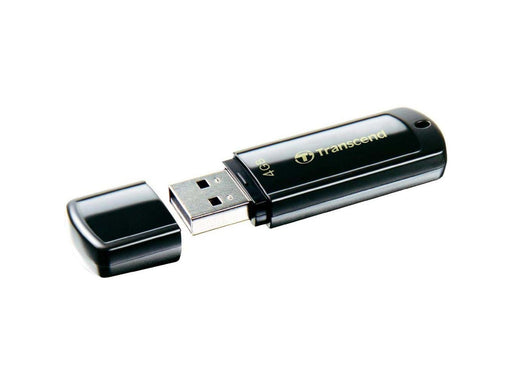 Transcend JetFlash 350 Black - 4GB - 4GB - USB-Stick