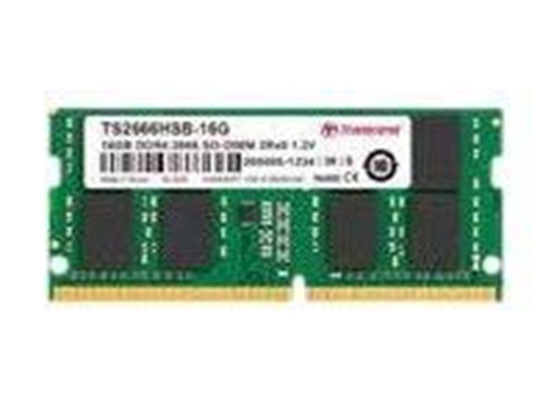 Transcend JetRAM - DDR4 - module - 4 GB - SO-DIMM 260-pin - 3200 MHz / PC4-25600 - unbuffered
