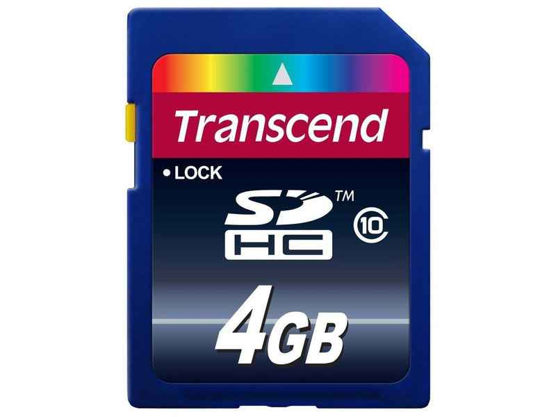 Transcend SDHC C10 Premium - 4GB
