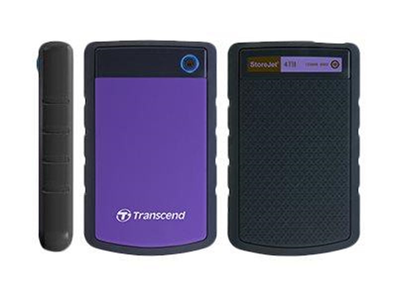 Transcend StoreJet 25H3 Purple - Extern Festplatte - 4TB - Lila
