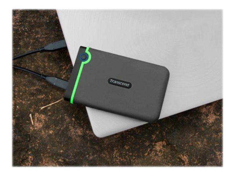 Transcend StoreJet 25M3C - Extern Festplatte - 2TB - Grau