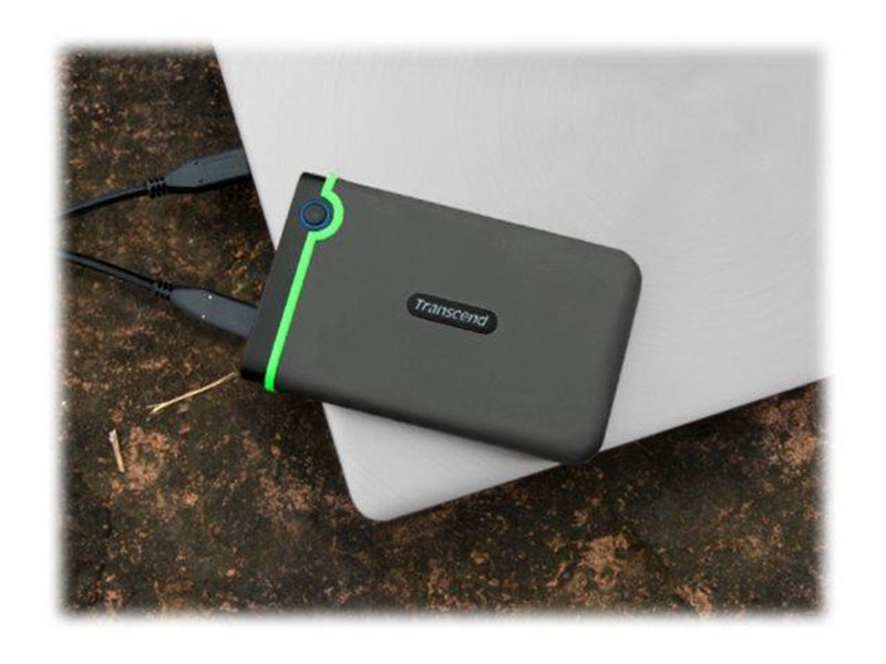 Transcend StoreJet 25M3C - Extern Festplatte - 4TB - Grau