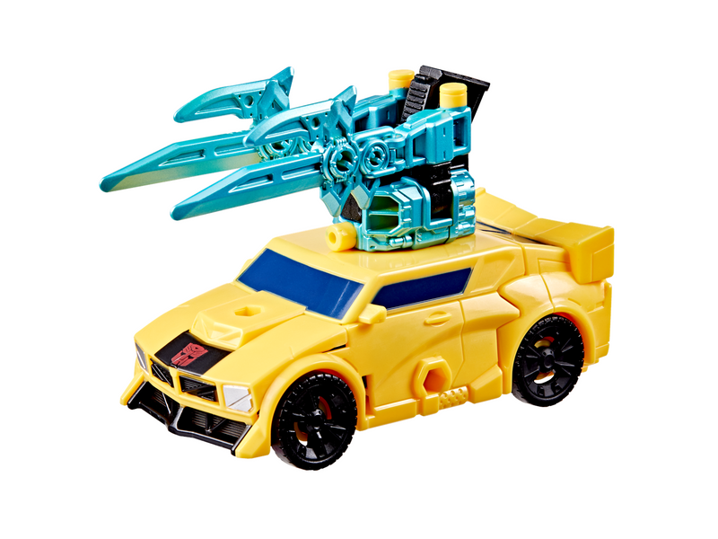 Transformers Cyberworld Bumblebee Armoured Cyber Changers 10 cm