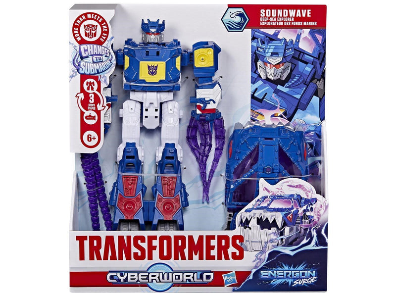 Transformers Cyberworld Soundwave Deep Sea Expl.