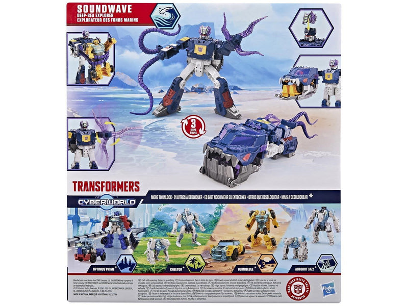 Transformers Cyberworld Soundwave Deep Sea Expl.