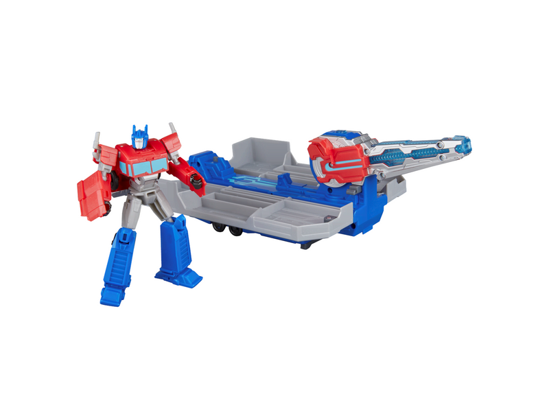 Transformers EarthSpark Optimus Prime Battle-Anhänger 12,5 cm