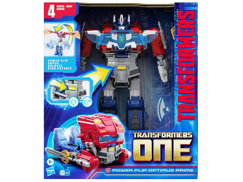 Transformers One - Power Flip Optimus Prime (Orion Pax) 25 cm