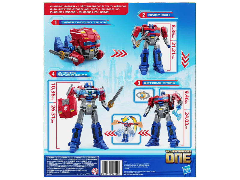 Transformers One - Power Flip Optimus Prime (Orion Pax) 25 cm