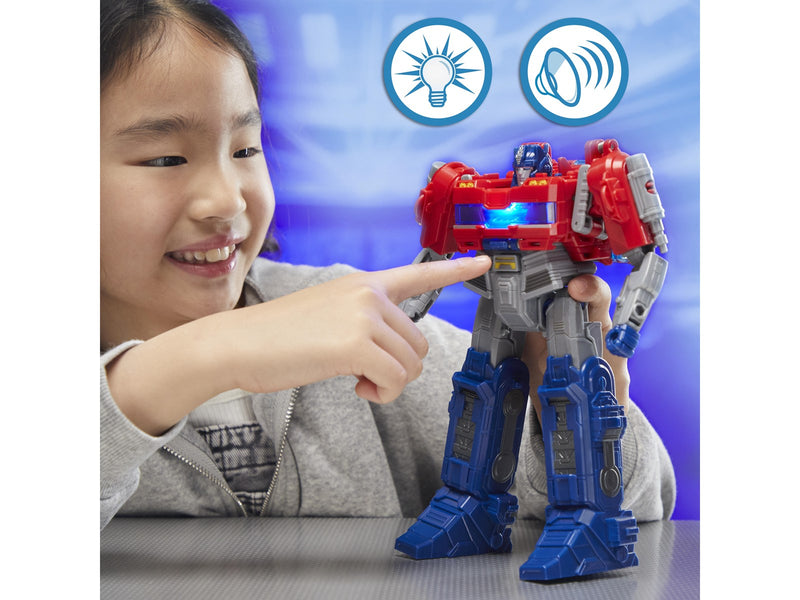 Transformers One - Power Flip Optimus Prime (Orion Pax) 25 cm