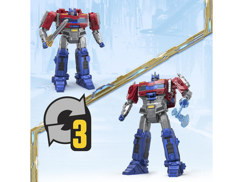Transformers One - Power Flip Optimus Prime (Orion Pax) 25 cm