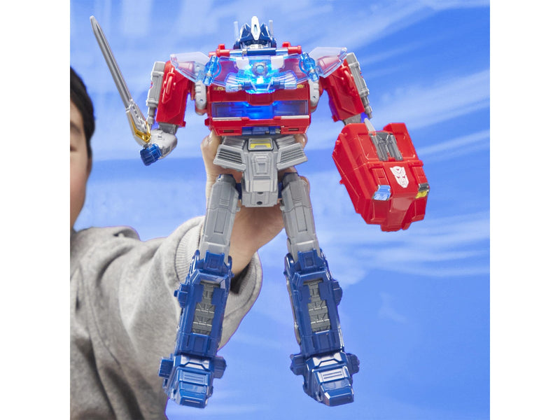 Transformers One - Power Flip Optimus Prime (Orion Pax) 25 cm