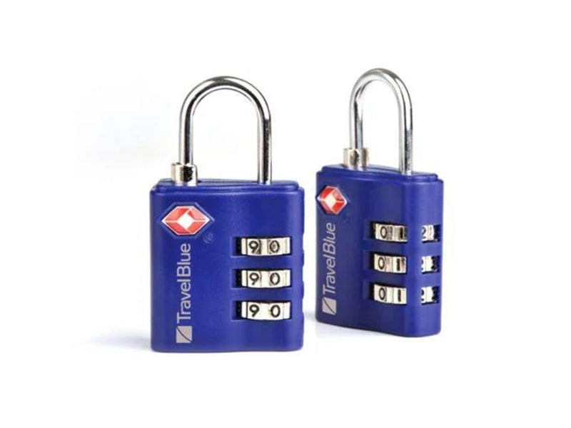 Travelblue 2 x TSA 3 Dial Combi Lock