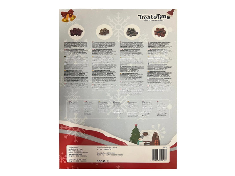 Treat Time Weihnachts-Adventskalender für Hunde