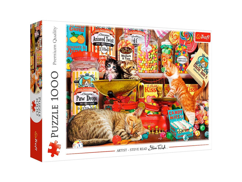 Trefl Puzzle - Cats sweets (1000 pieces) 2D Puzzles