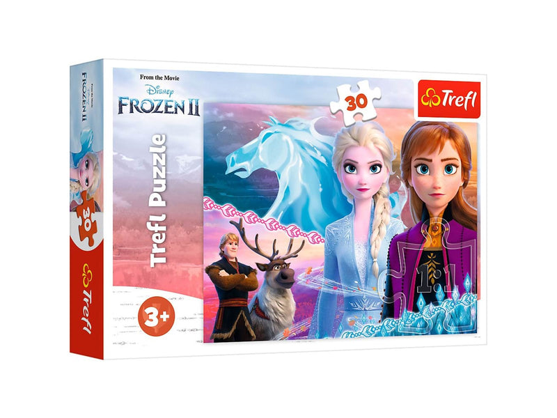 Trefl Puzzle - Frozen - The courage of the sisters (30 pieces) 2D Puzzles