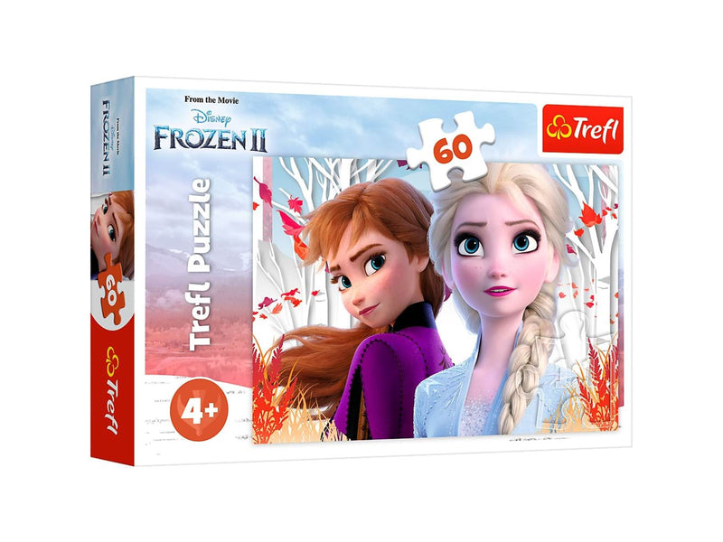 Trefl Puzzle - Frozen - The enchanted world of Anna and Elsa (60 pieces) 2D Puzzles