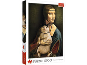Trefl Puzzle - Lady with a cat (1000 pieces) 2D Puzzles