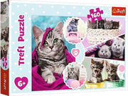 Trefl Puzzle - Lovely kittens (160 pieces) 2D Puzzles