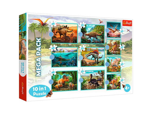 Trefl Puzzle - Meet all the dinosaurs (10in1) 2D Puzzles