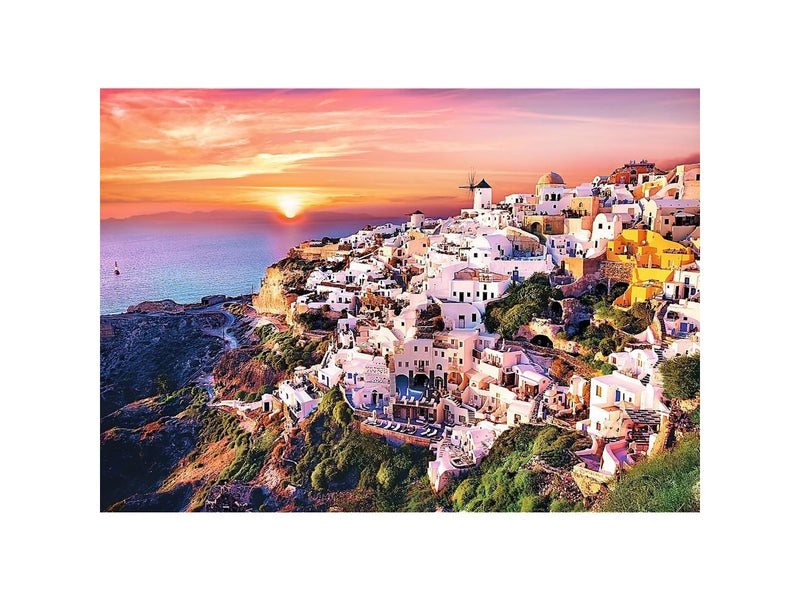 Trefl Puzzle - Sunset over Santorini (1000 pieces) 2D Puzzles