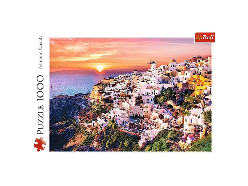 Trefl Puzzle - Sunset over Santorini (1000 pieces) 2D Puzzles