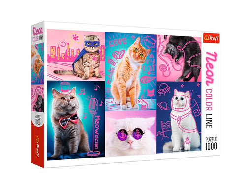 Trefl Puzzle - Super cats (1000 pieces) 2D Puzzles