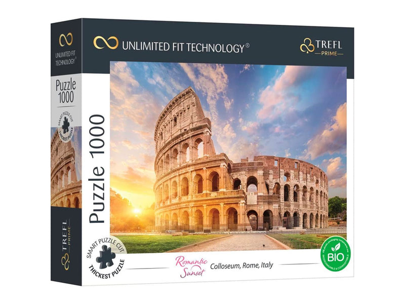 Trefl Puzzle - Unlimited Fit - Colloseum Rome Italy (1000 pieces) 2D Puzzles