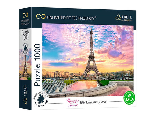 Trefl Puzzle - Unlimited Fit - Eiffel Tower Paris France (1000 pieces) 2D Puzzles
