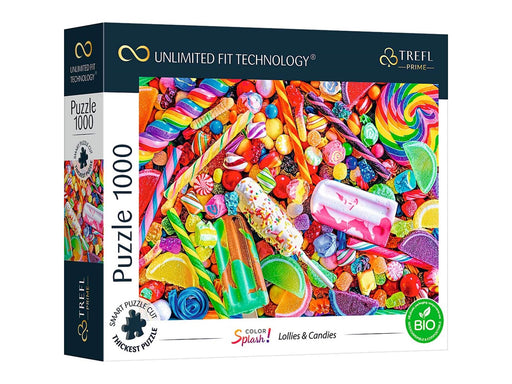 Trefl Puzzle - Unlimited Fit - Lollies & Candies (1000 pieces) 2D Puzzles