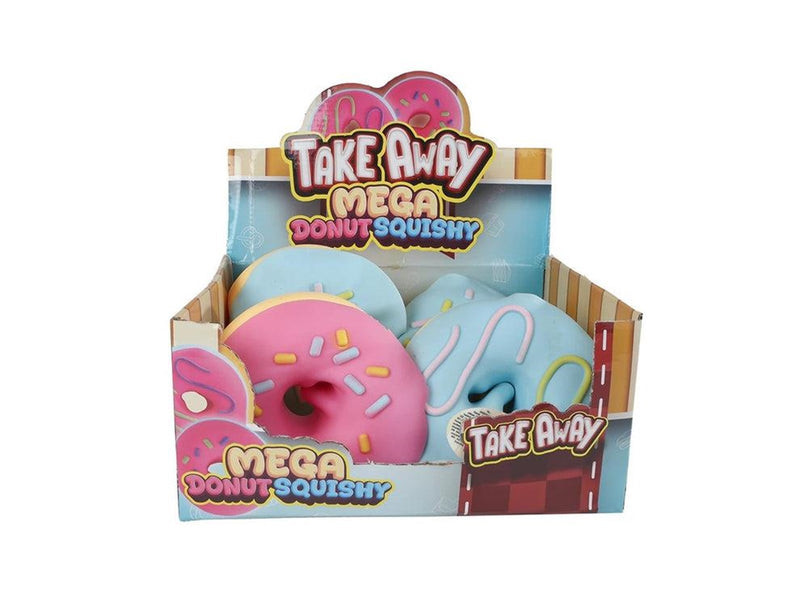 Trend Toys Jumbo Squeeze Donut 2 sort. 16cm