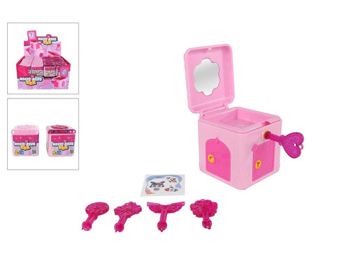 Trend Toys Suprise Box 4 doors and 5 keys 4 asst. 5x5x5cm CDU