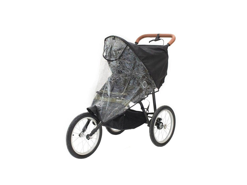 Trille Regenschutz-Jogger mit Öffnung in Top Black