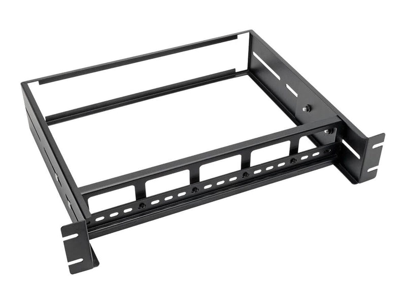Tripp Lite Adjustable Rack-Mount DIN Rail Kit - Top Hat Mini Top Hat and G-Style Rails - DIN rail mounting kit - 2U