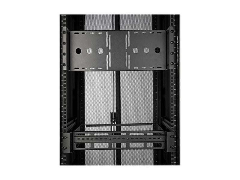 Tripp Lite Adjustable Rack-Mount DIN Rail Kit - Top Hat Mini Top Hat and G-Style Rails - DIN rail mounting kit - 2U