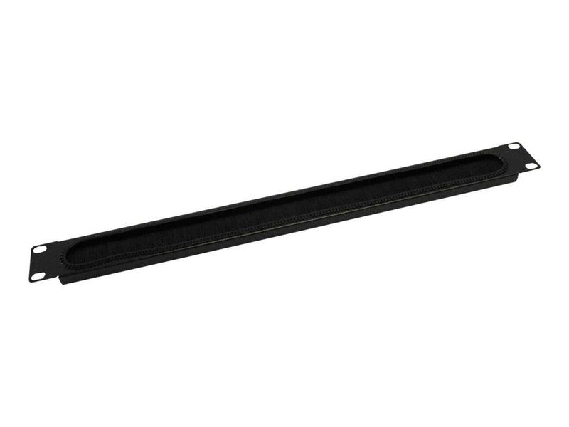 Tripp Lite Rack Enclosure Cabinet Cooling Horizontal Brush Strip 1URM - rack cable entry panel with brush - 1U