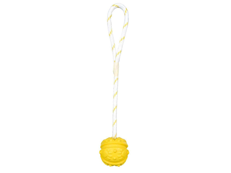 Trixie Ball on Rope ø 4.5/35 cm assorted colours